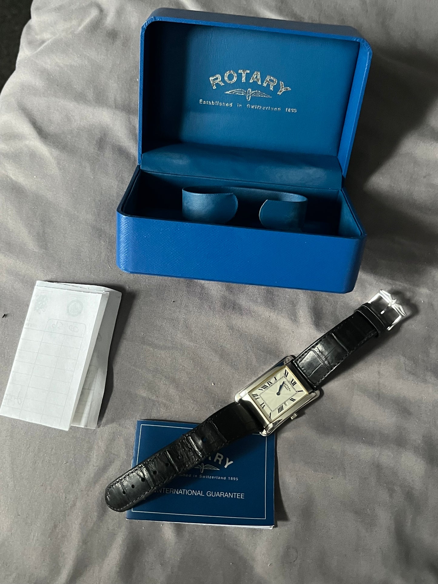 Rotary Tank Savannah Silver Roman Numeral