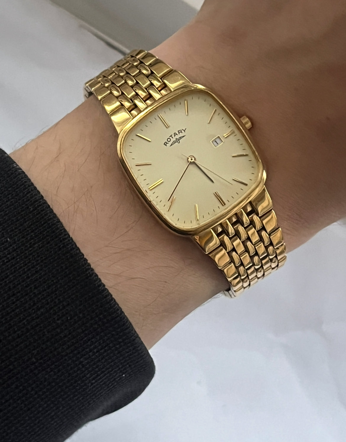 Rotary Tank Classic 4572 Gold Plated