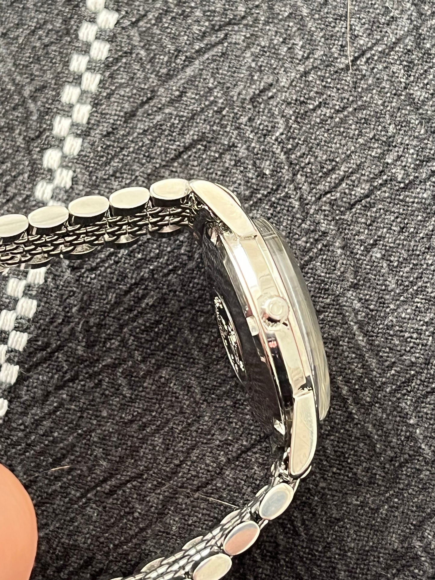 Omega Seamaster Automatic Bead Of Rice Bracelet 552