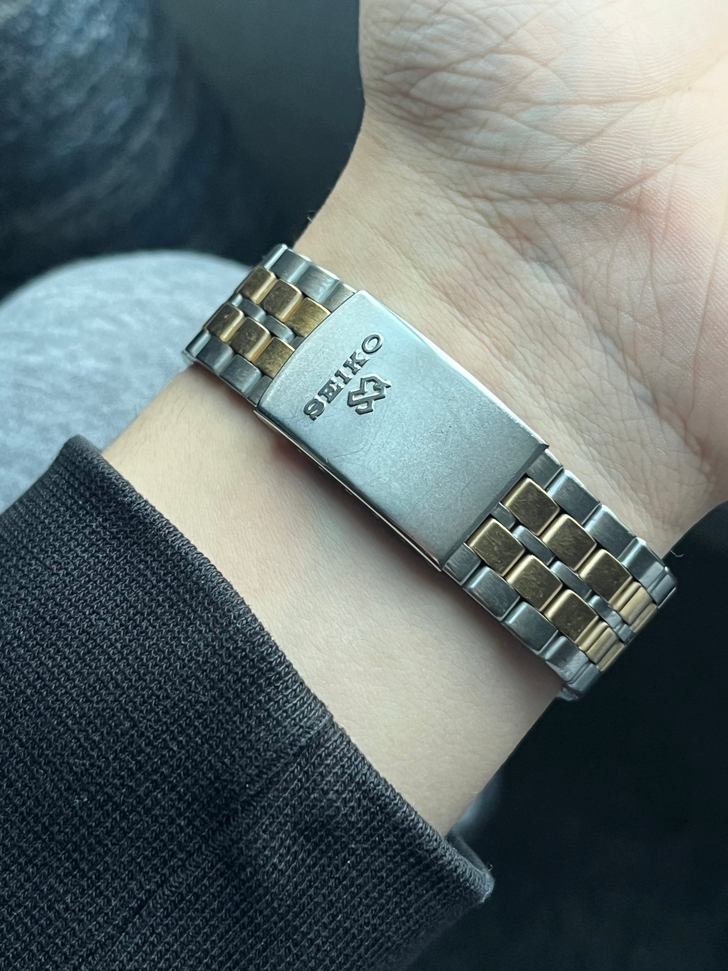 Seiko Royal Oak  White Roman Numeral Dial