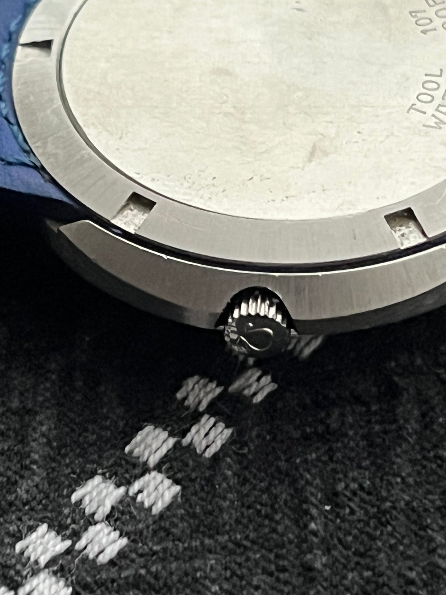 1970’s Omega Geneve Automatic Dynamic Silver-Blue