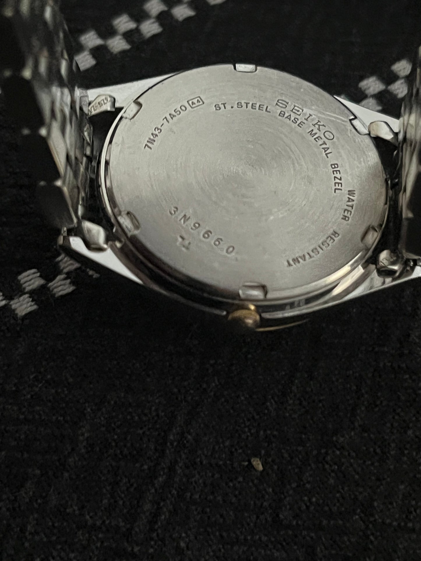 Seiko Day Date 7N43-7A50 Stainless Steel