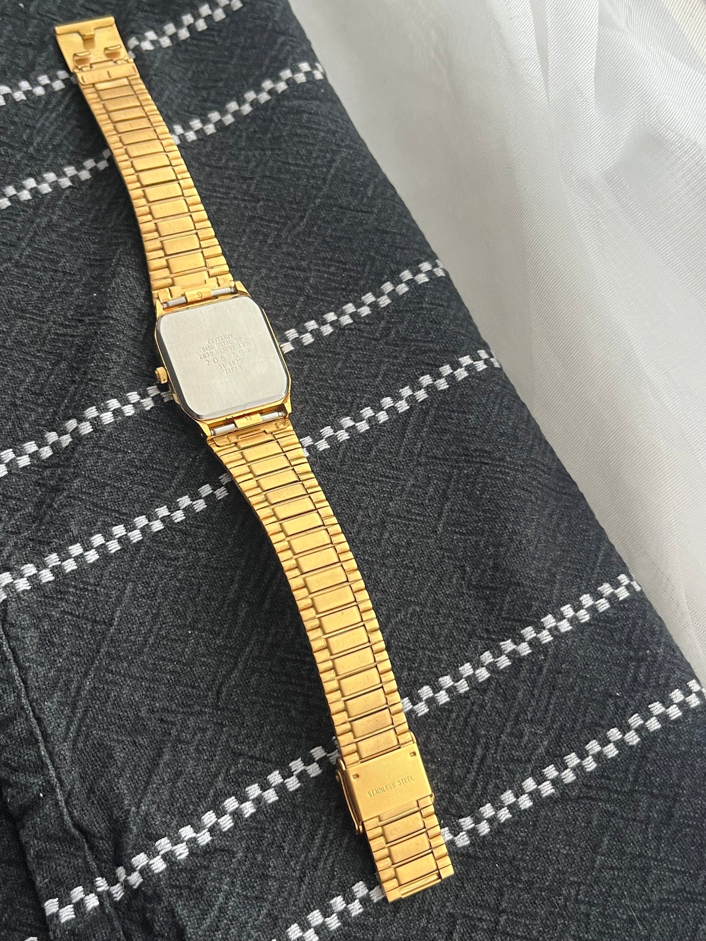 Citizen ‘Tiger Eye’ Tank Gold Plated Ultra Rare