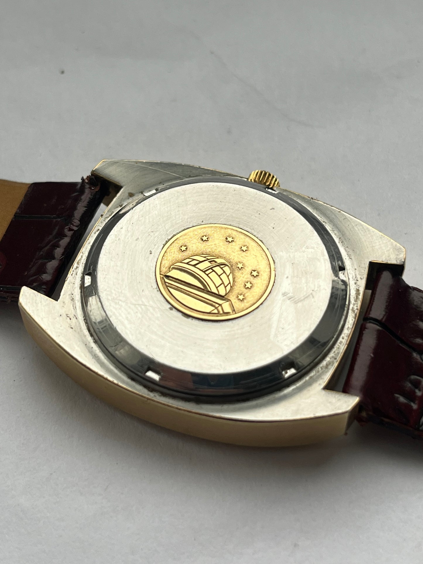 1970 Omega Constellation 1250 F3000 Gold Plated