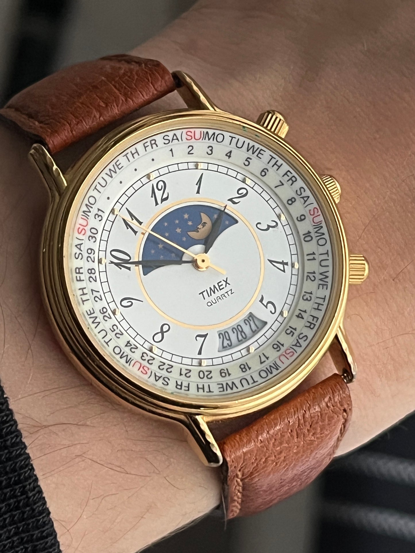 Timex MoonPhase Day Date