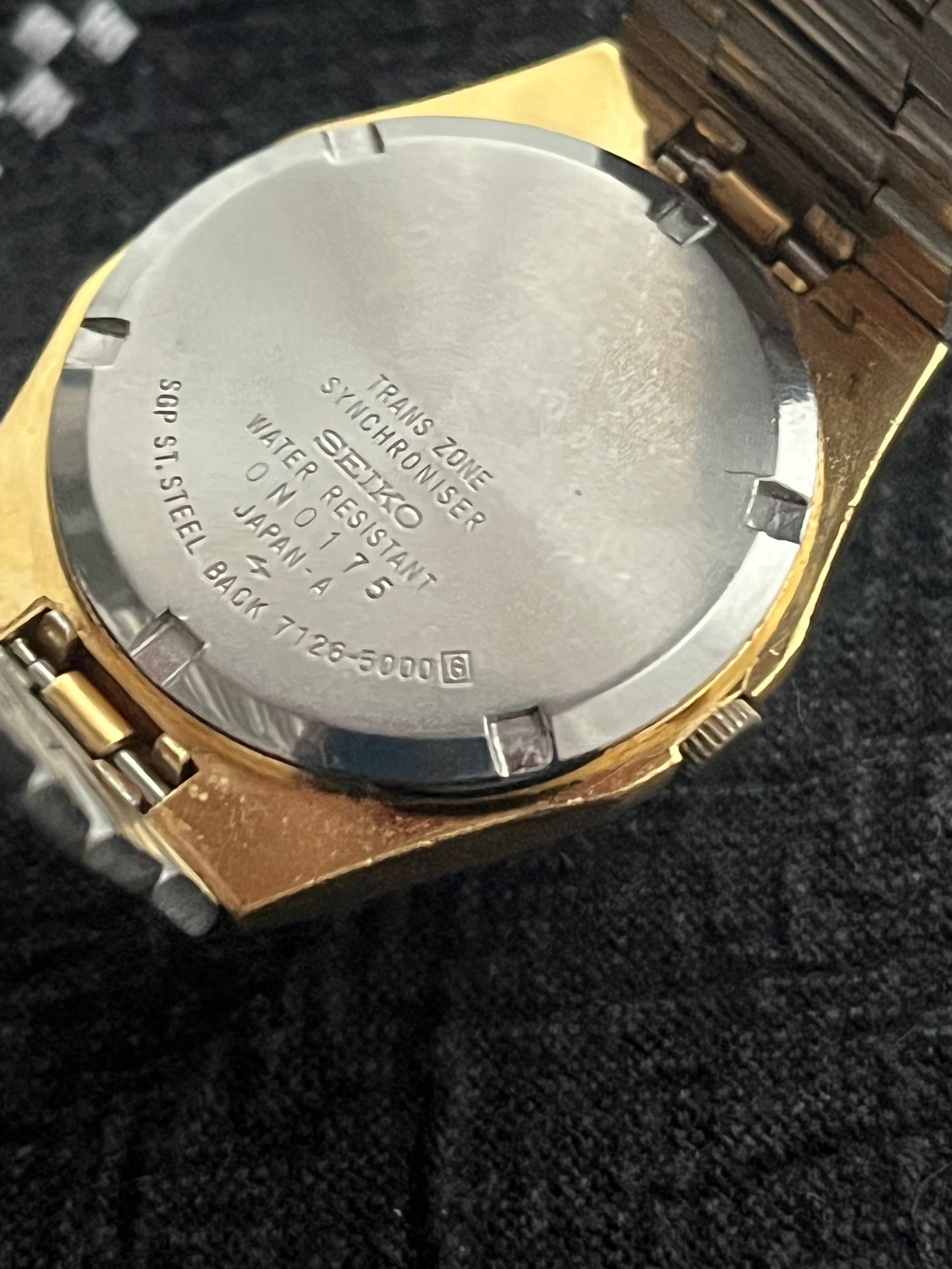 Seiko Tank Day Date From 1990 7126-5000