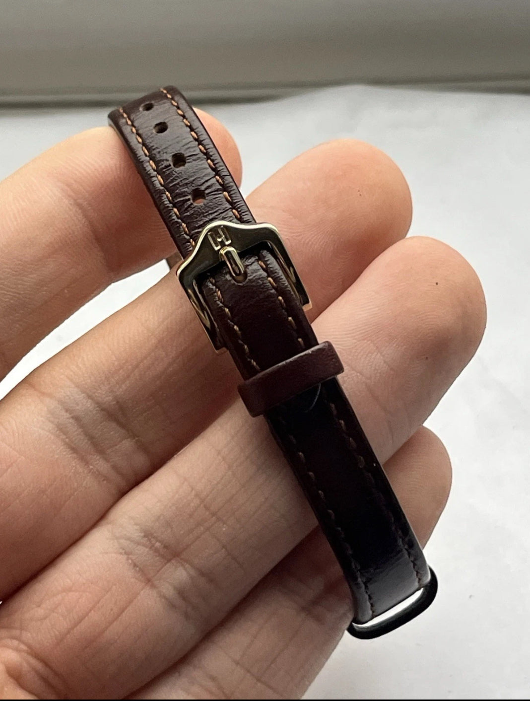 1980 Omega De Ville 1365 Gold Plated Tank Vintage