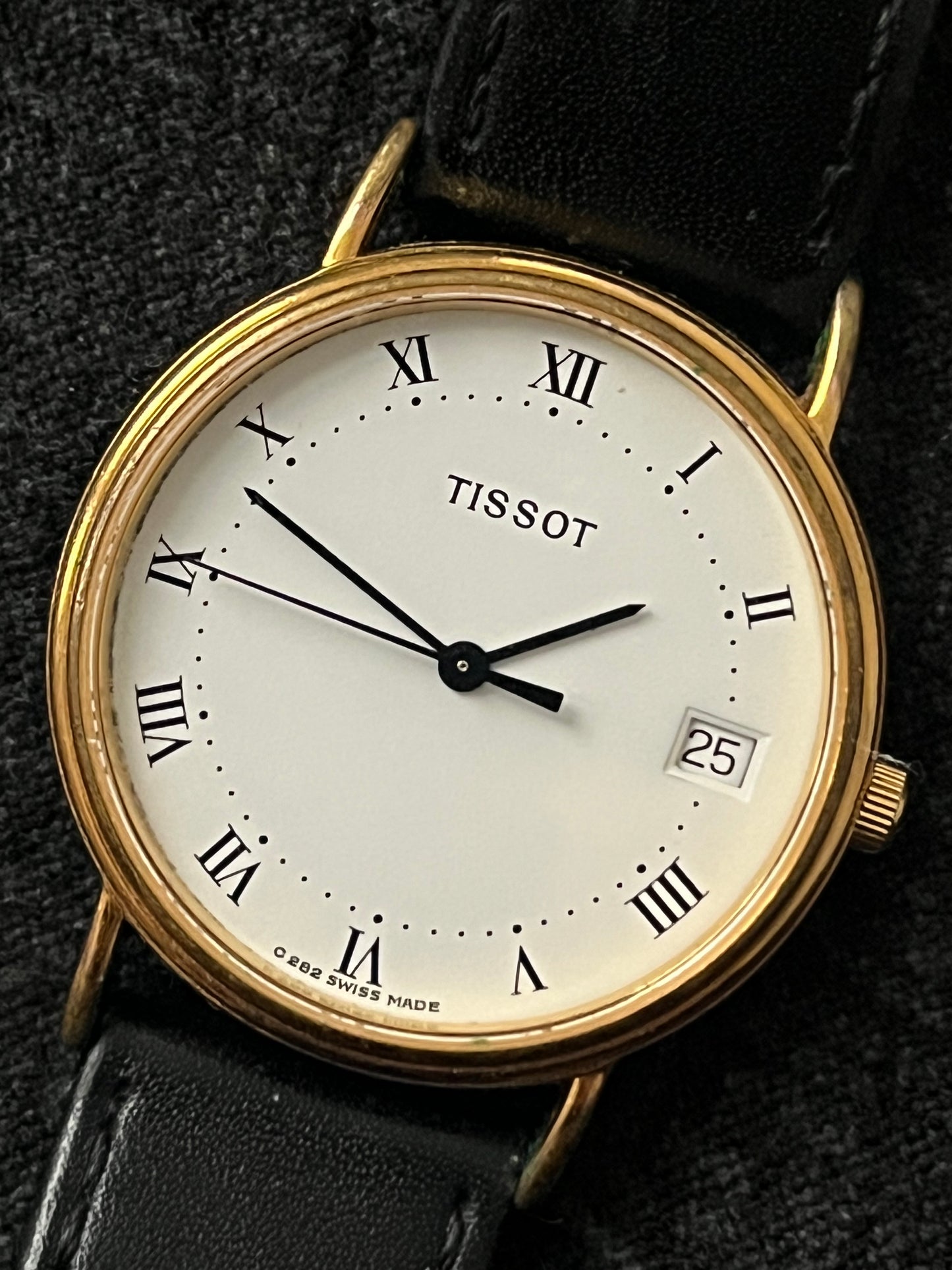 Tissot Gold Plated Dress Watch C282K