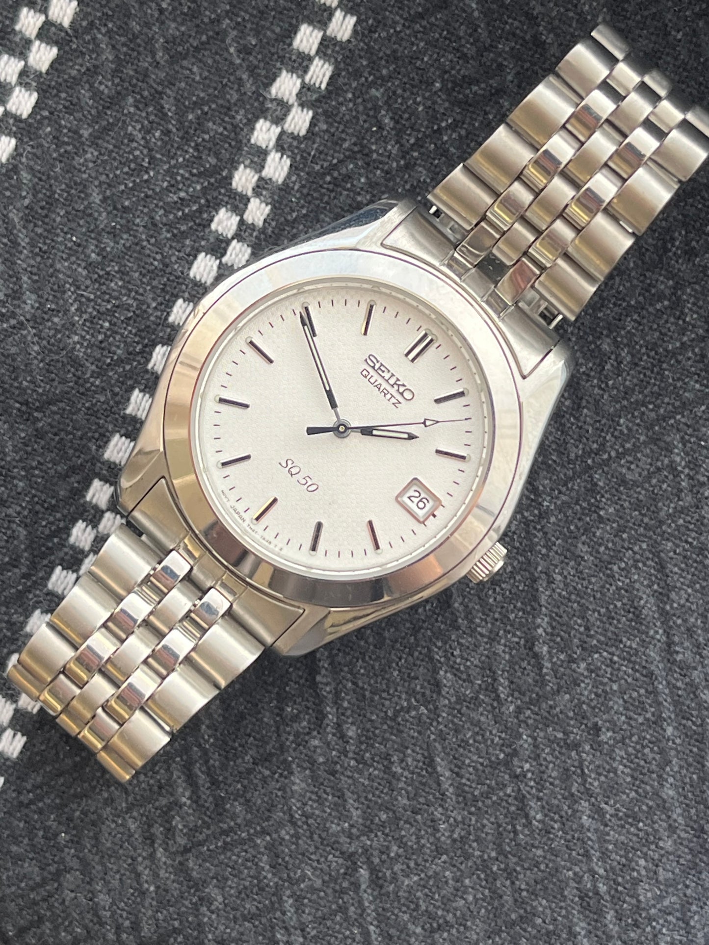 Seiko SQ50 Jubilee Bracelet