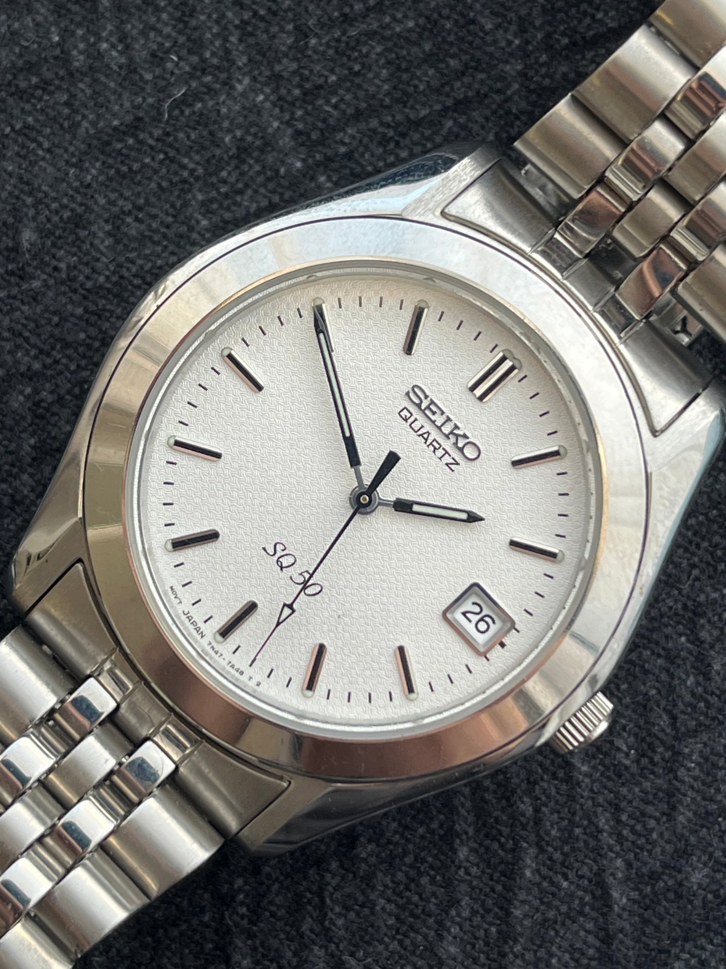 Seiko SQ50 Jubilee Bracelet