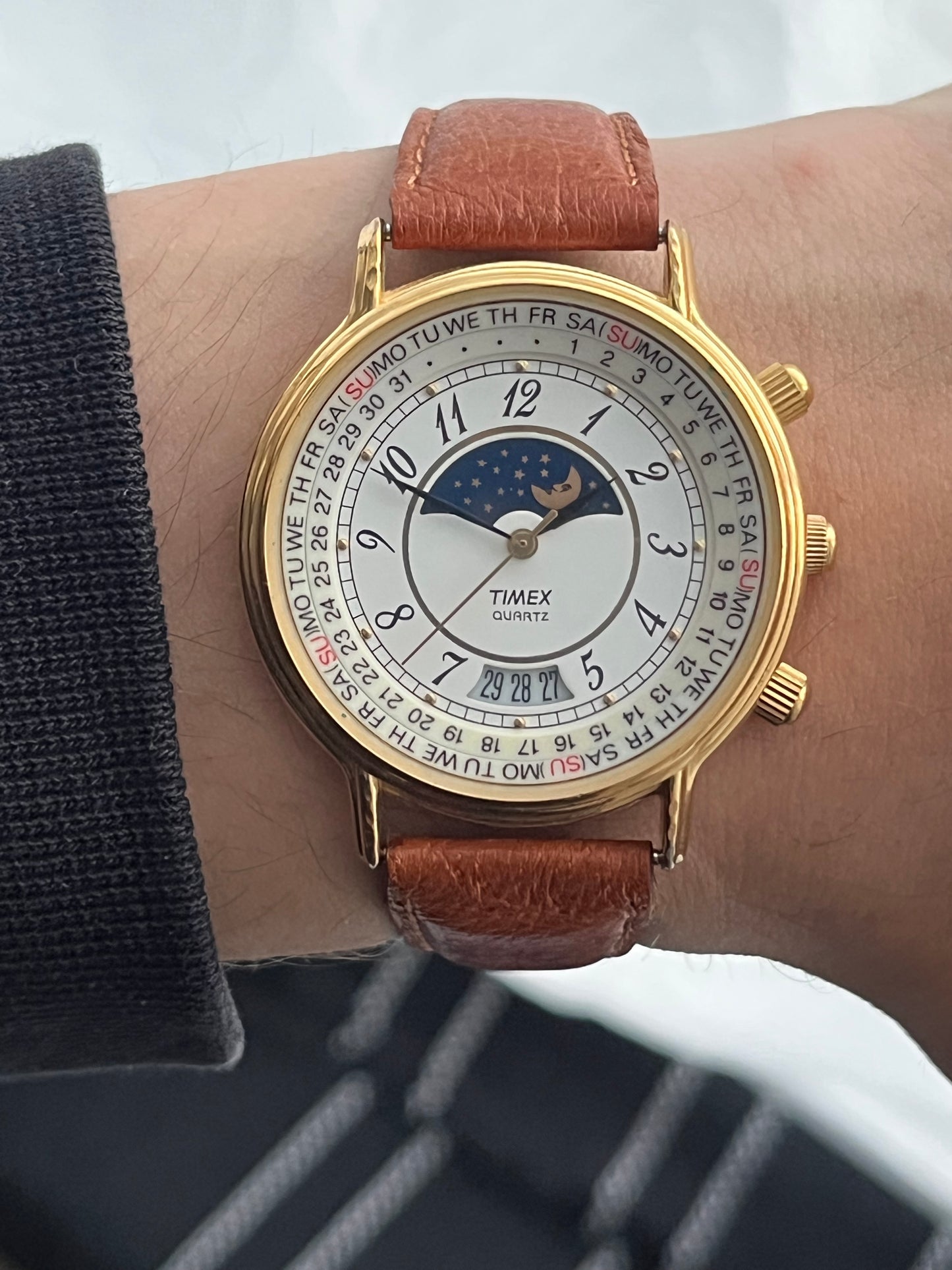 Timex MoonPhase Day Date