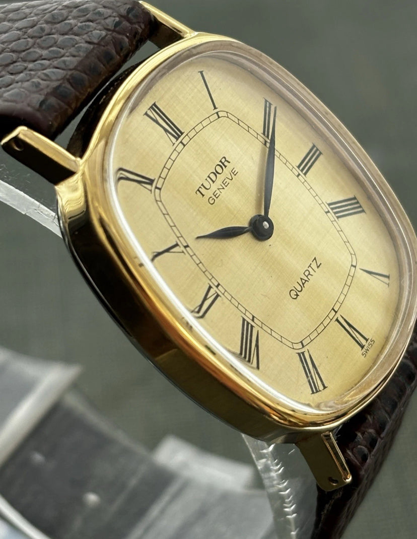 1968 Tudor Ref 9510 Gold Plated Tank