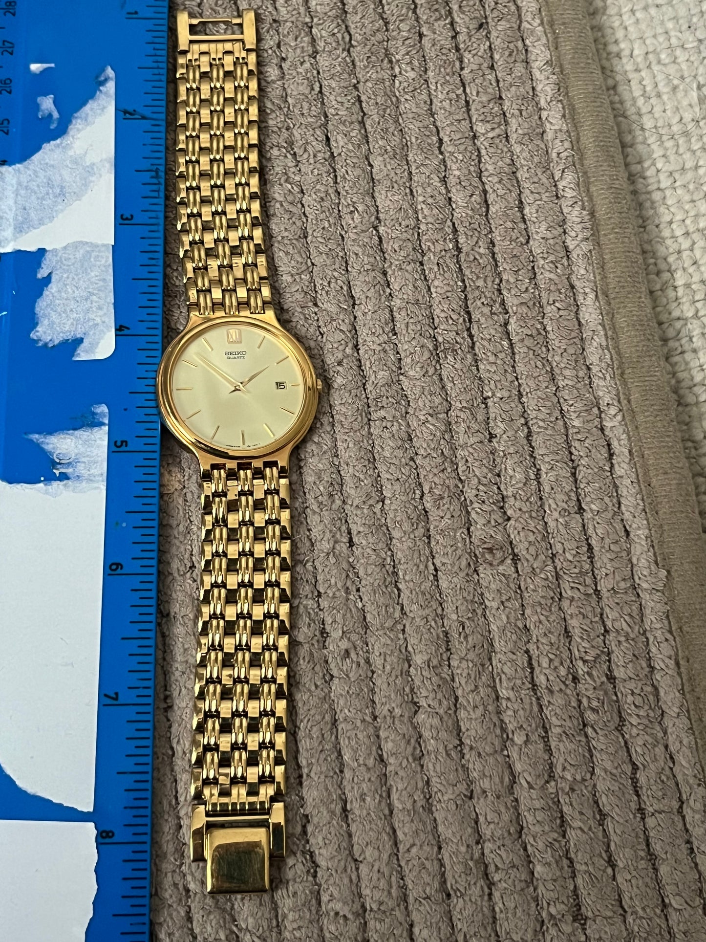Seiko Gold Plated 5Y39-7A70 From 1992