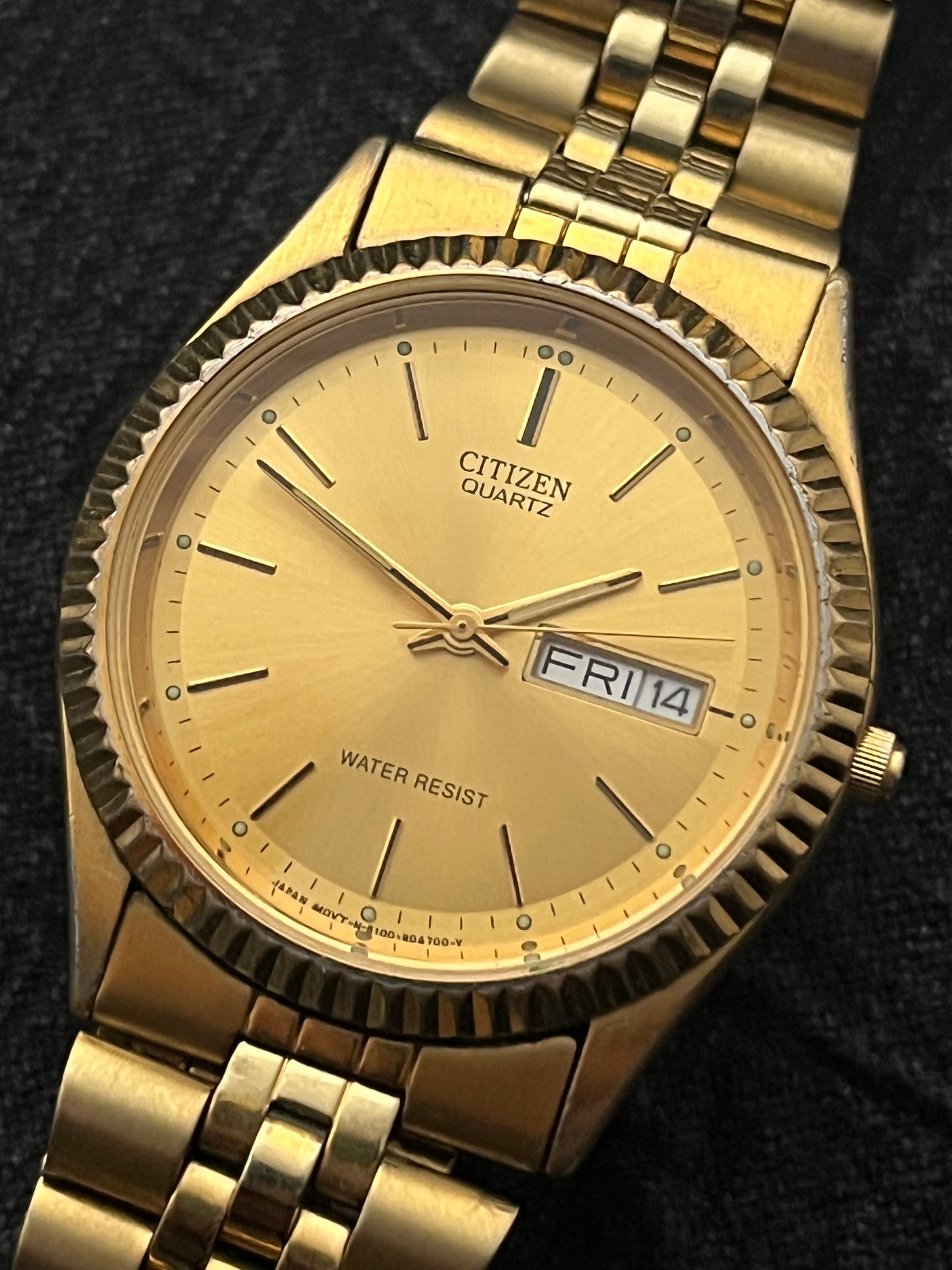 Citizen Presidential Day Date Gold Plated