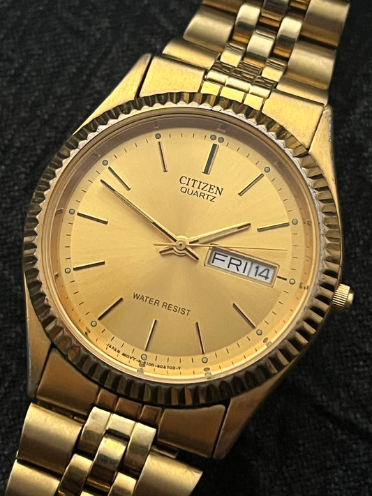 Citizen Presidential Day Date Gold Plated