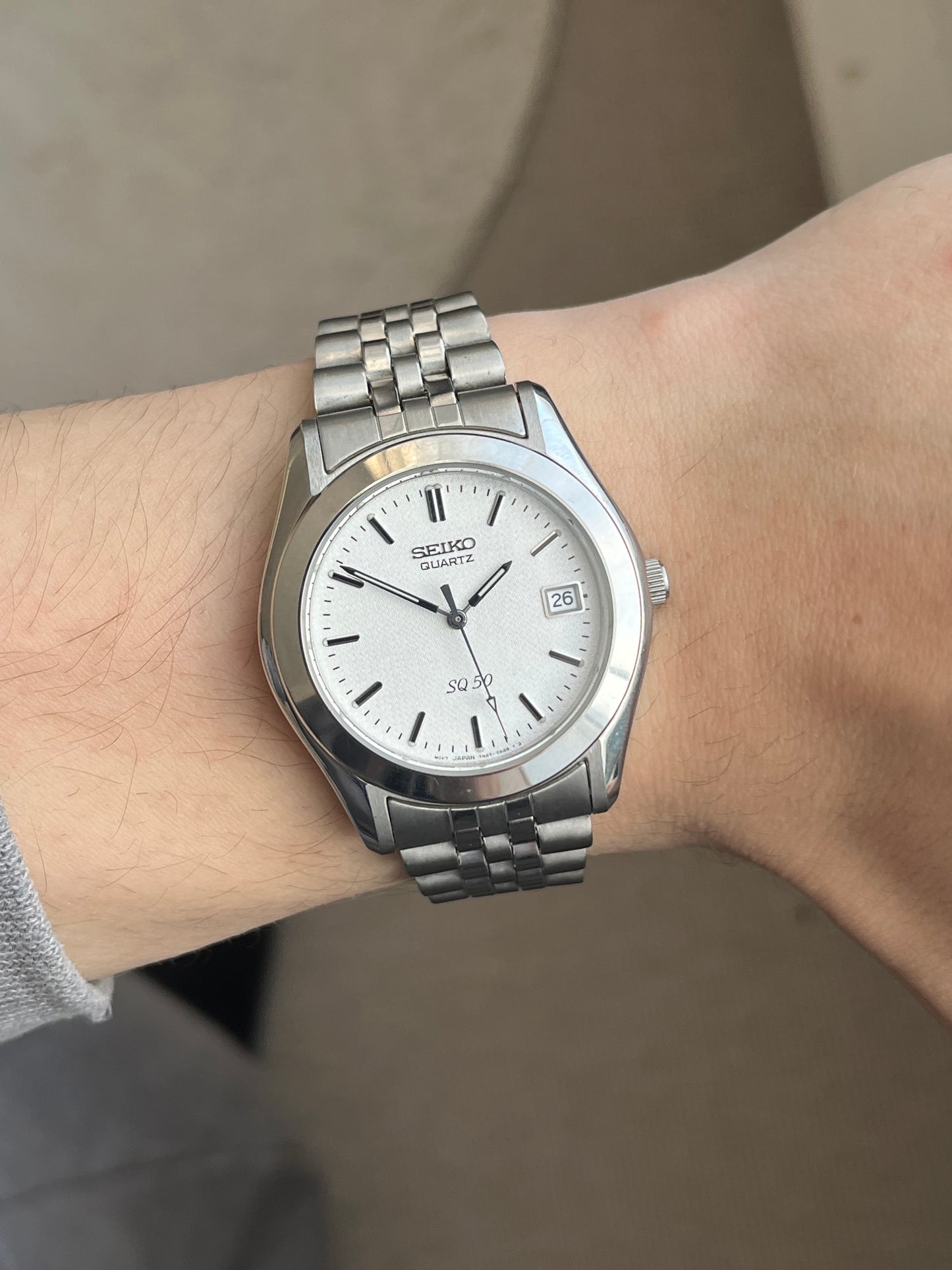 Seiko SQ50 Jubilee Bracelet